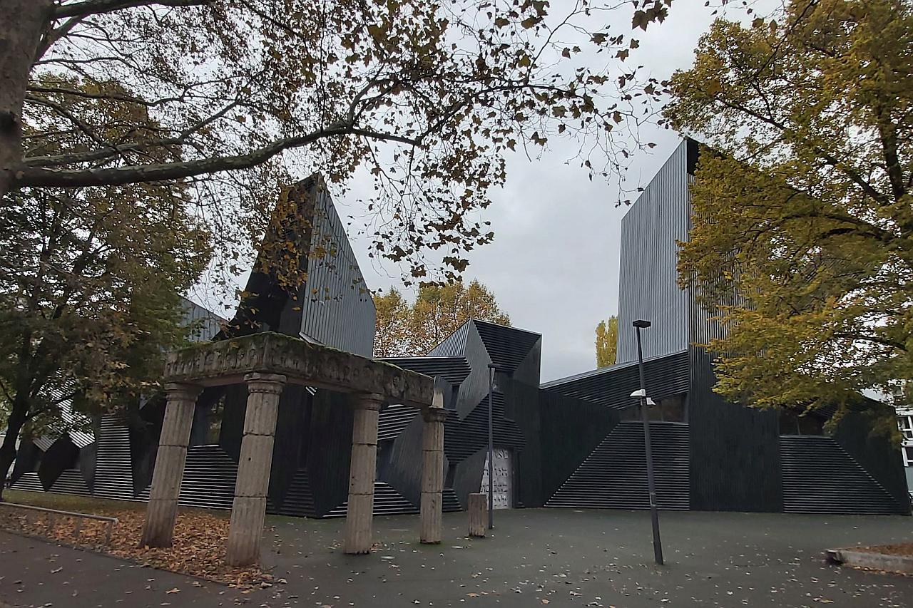 Außenansicht der Synagoge